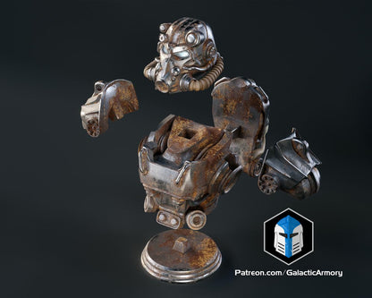 T-60 Armor Bust - Inspired by Fall Out